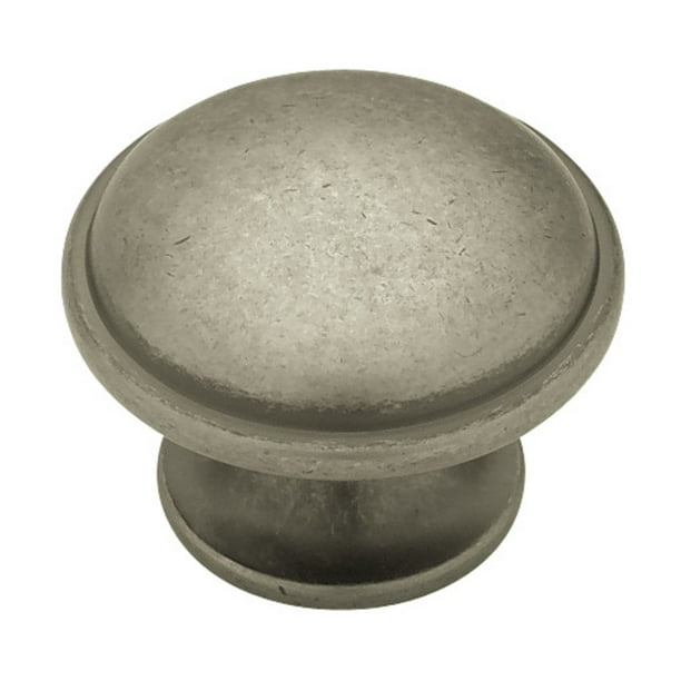 Liberty PN0836-BSN-C 36mm Wide Base Round Cabinet Hardware Knob Classic Traditionals Liberty PN0836-BSN-C 36mm Wide Base Round Cabinet Hardware Knob Classic Traditionals